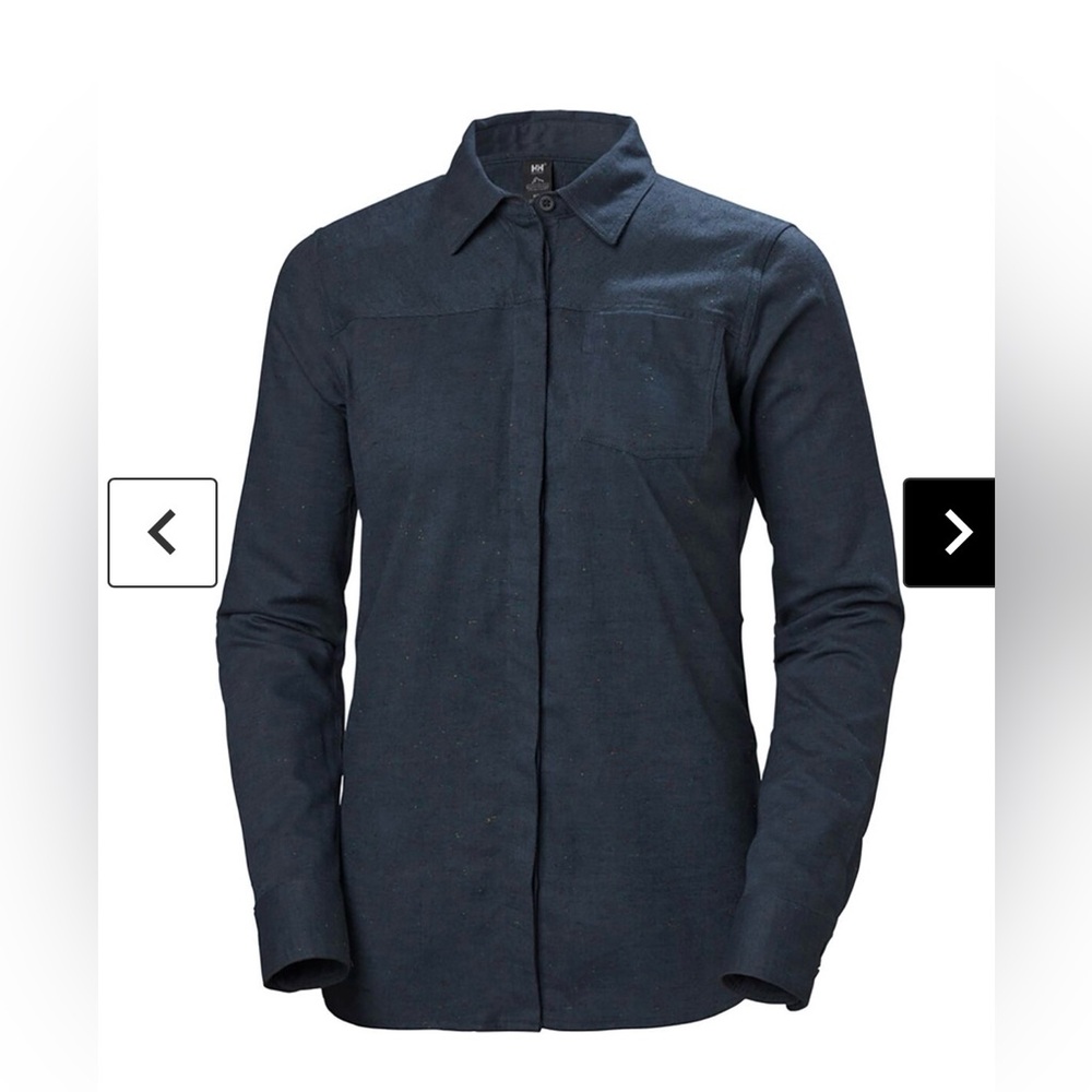 Helly Hansen Navy Button Down Shirt - image 3